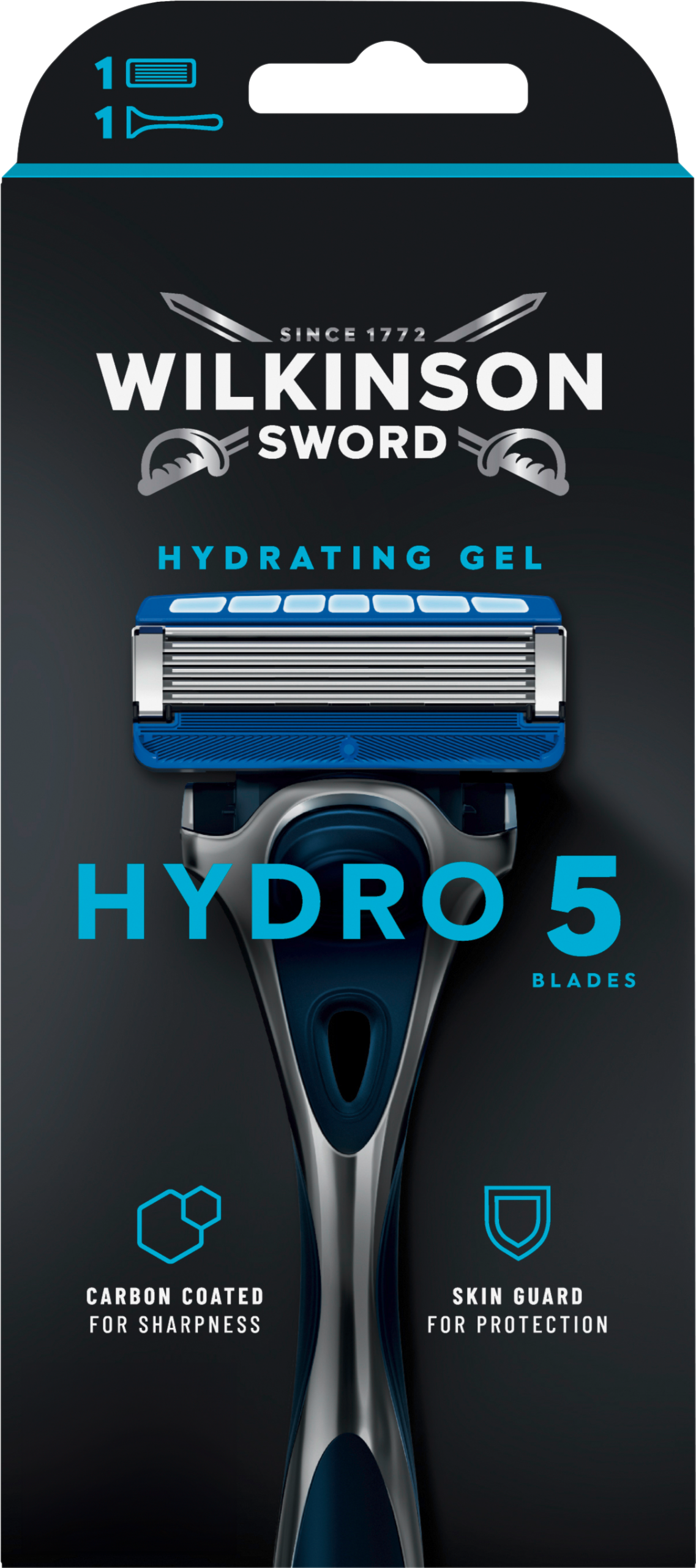 Wilkinson Hydro5 Rasierapparat mit 1 Klinge