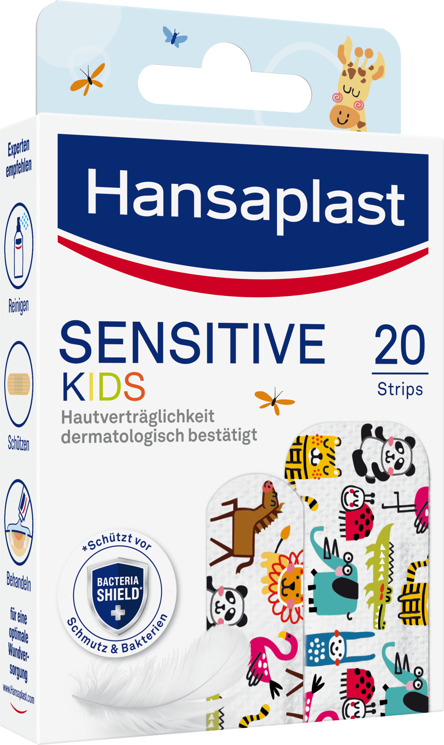 Hansaplast Kinder Sensitive Strips 20ST