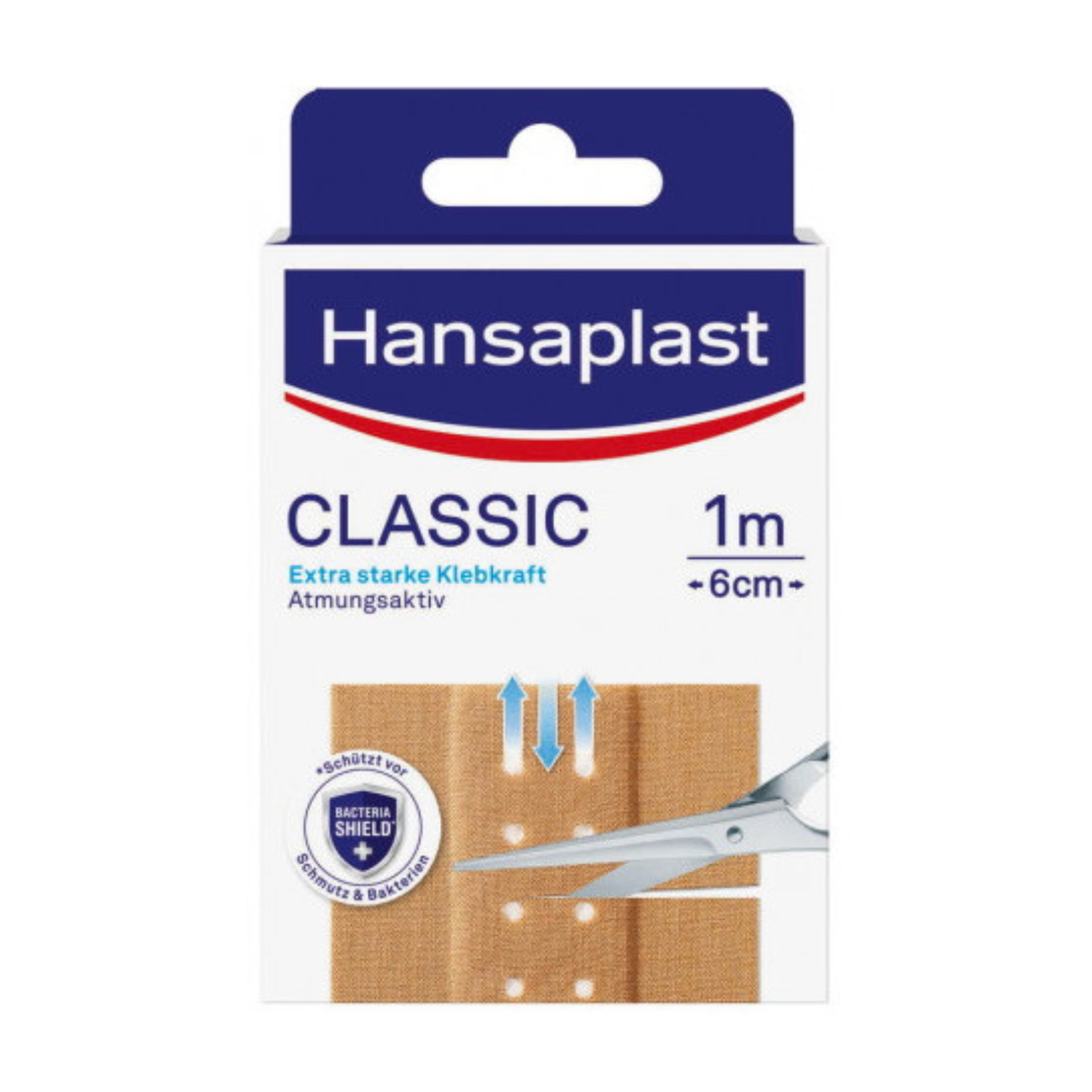 Hansaplast Классический 1mx6cm 10ST