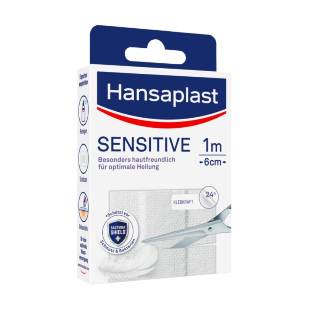 Hansaplast Для чувствительной кожи 1mx6cm 10ST