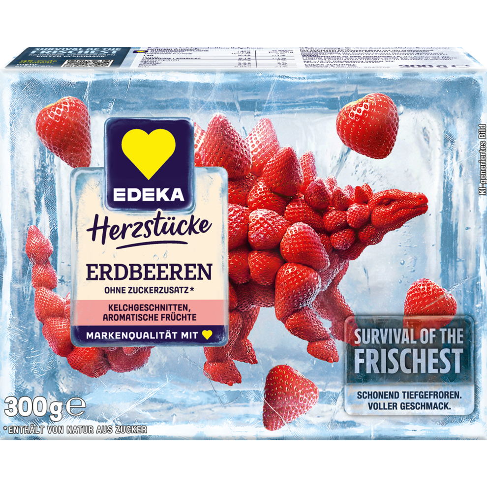 EDEKA Herzstücke Erdbeeren 300g