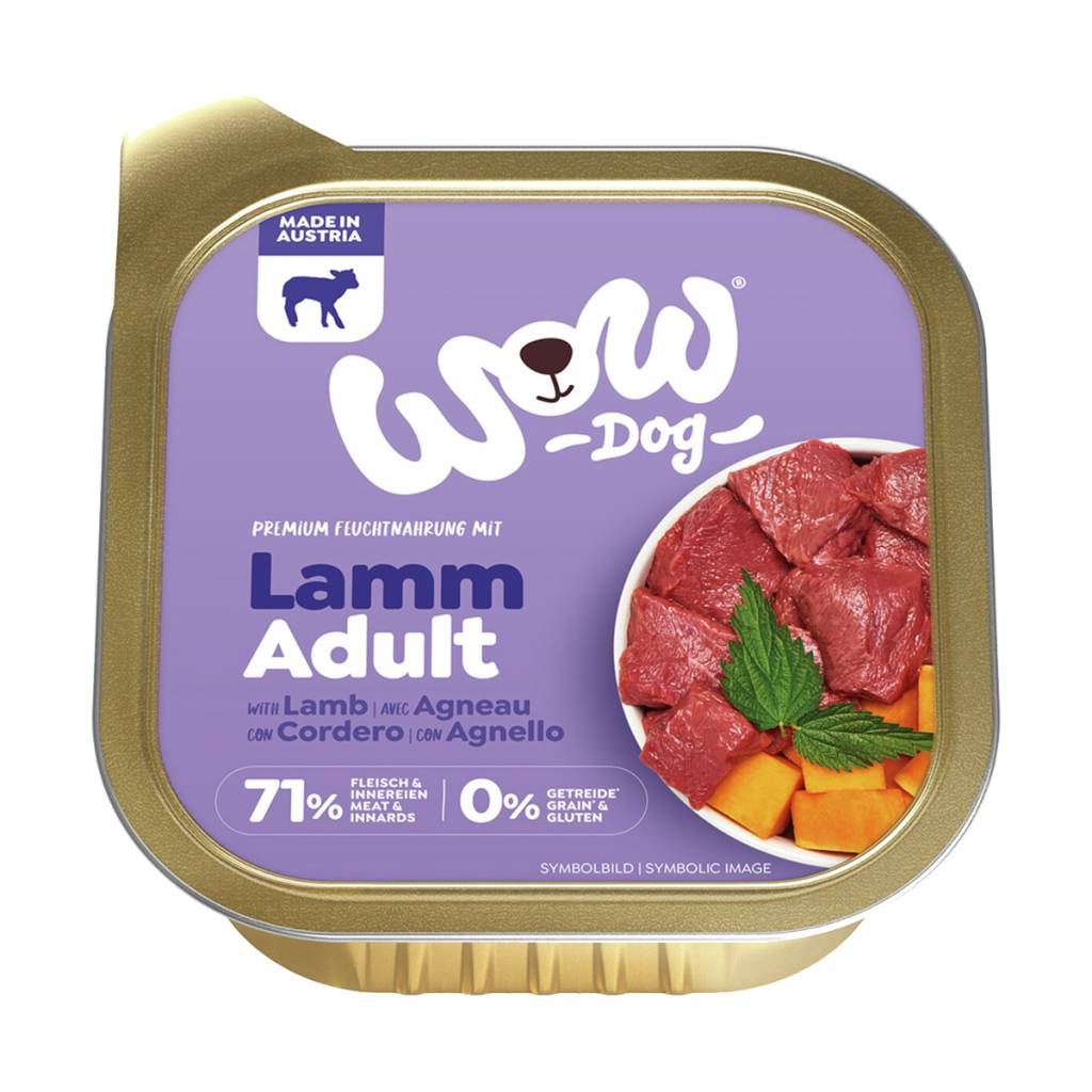 Wow Dog Adult Lamm 150g