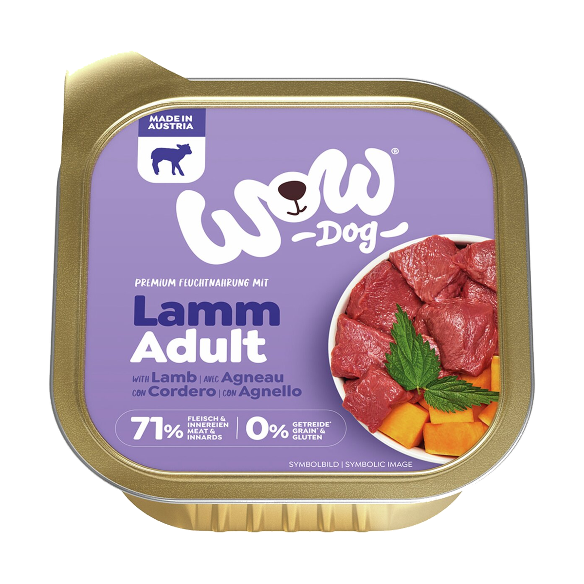 Wow Dog Adult Lamm 150g