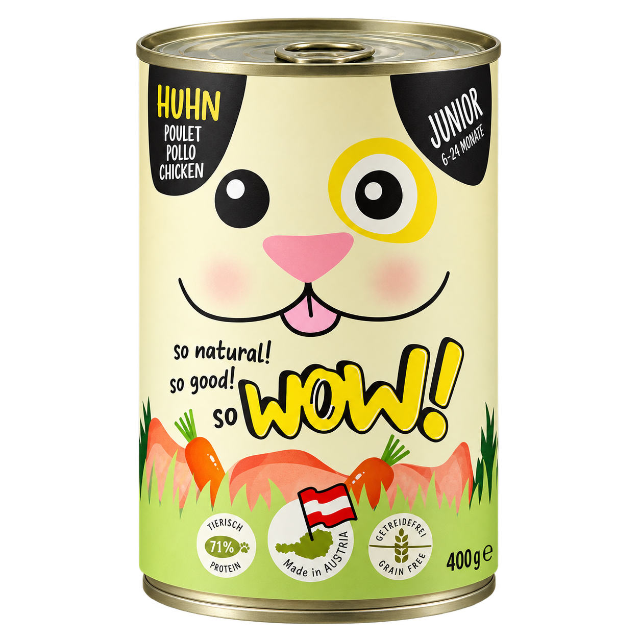 WOW Для молодых животных курица 400g