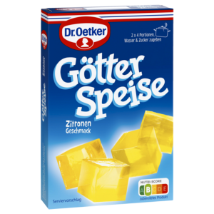 Dr.Oetker Götterspeise zum Kochen Zitronen-Geschmack für 1l 25,2g