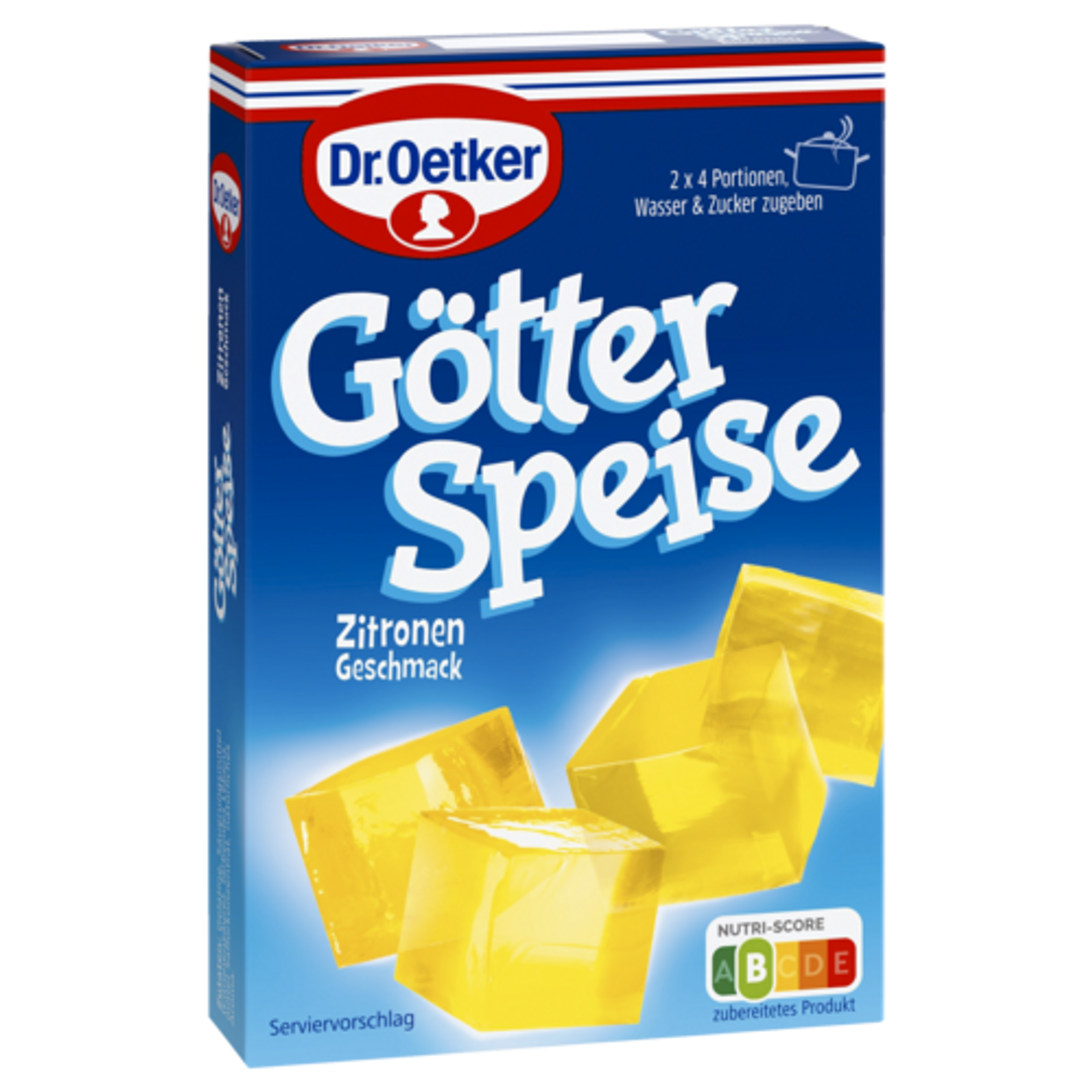 Dr.Oetker Götterspeise zum Kochen Zitronen-Geschmack für 1l 25,2g