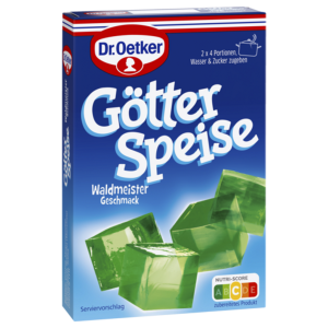 Dr.Oetker Götterspeise zum Kochen Waldmeister-Geschmack für 1l 25,2g