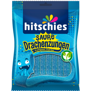 Hitschies Saure Drachenzungen blau 125g