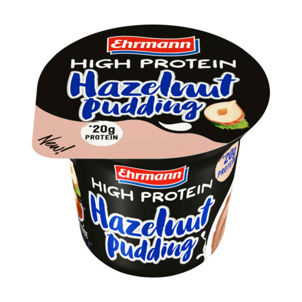 Ehrmann Высокобелковый пудинг фундук 200g