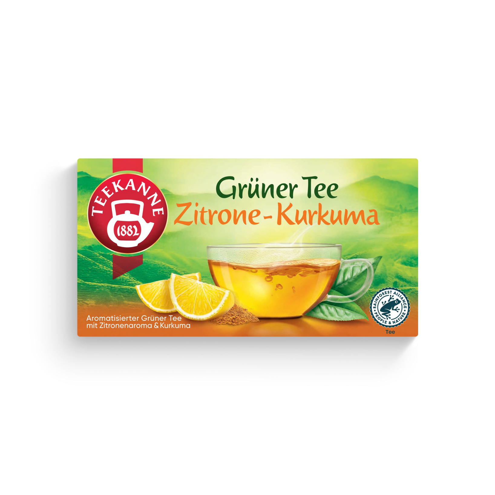 Teekanne Grüner Tee Zitrone Kurkuma 20ST 35g