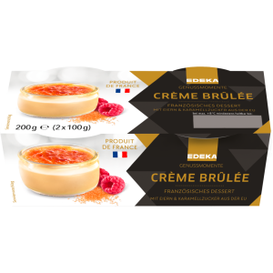 EDEKA Genussmomente Creme Brulee 2x100g