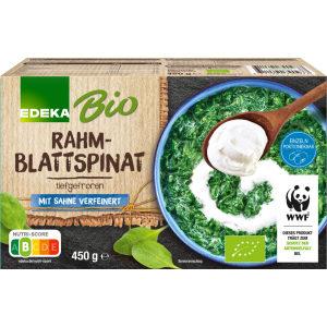 Bio EDEKA Rahm-Blattspinat 450g