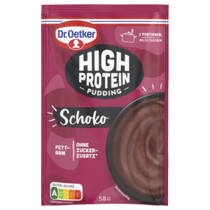Dr.Oetker High Protein Pudding-Pulver Schoko für 300ml 58g