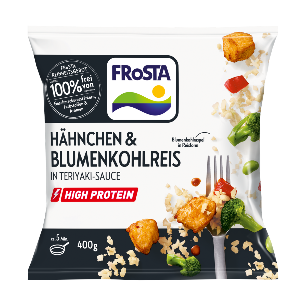 Frosta Hähnchen&Blumenkohlreis 400g