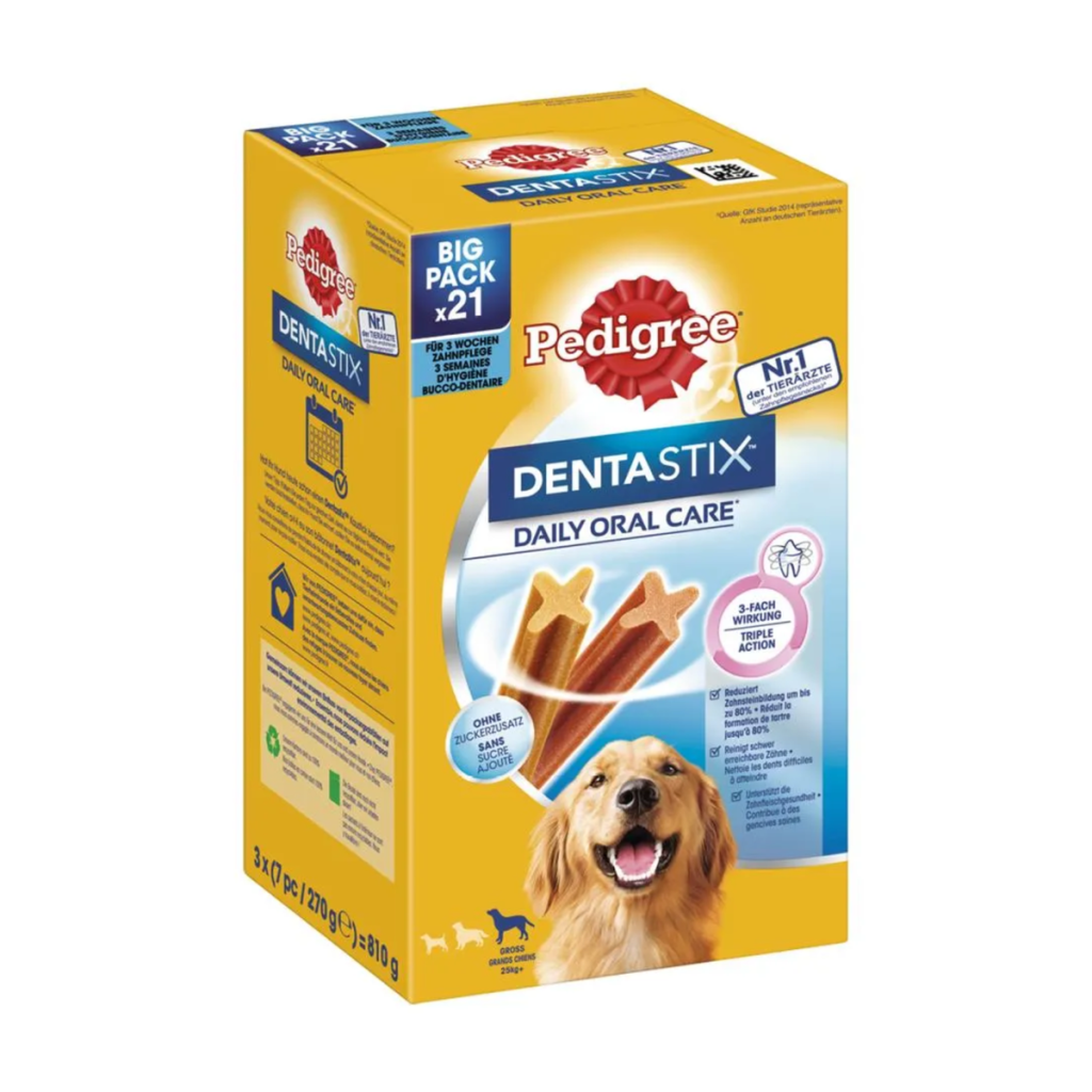 Pedigree Dentastix Daily Oral Care für große Hunde 3x7ST 810g