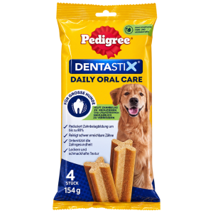 Pedigree Dentastix Daily Oral Care für große Hunde 4ST 154g