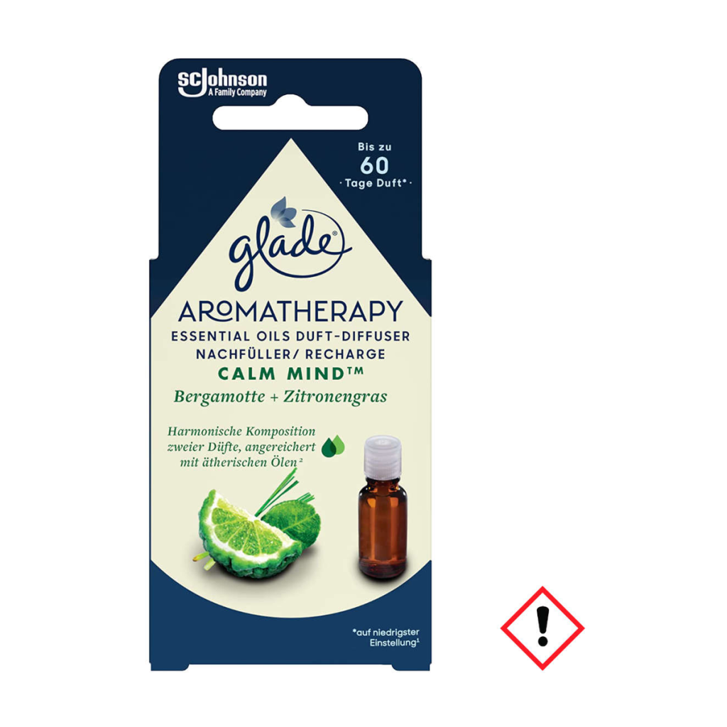Glade Aromatherapy Essential Oils Duft-Diffuser Calm Mind NF 17,4ml