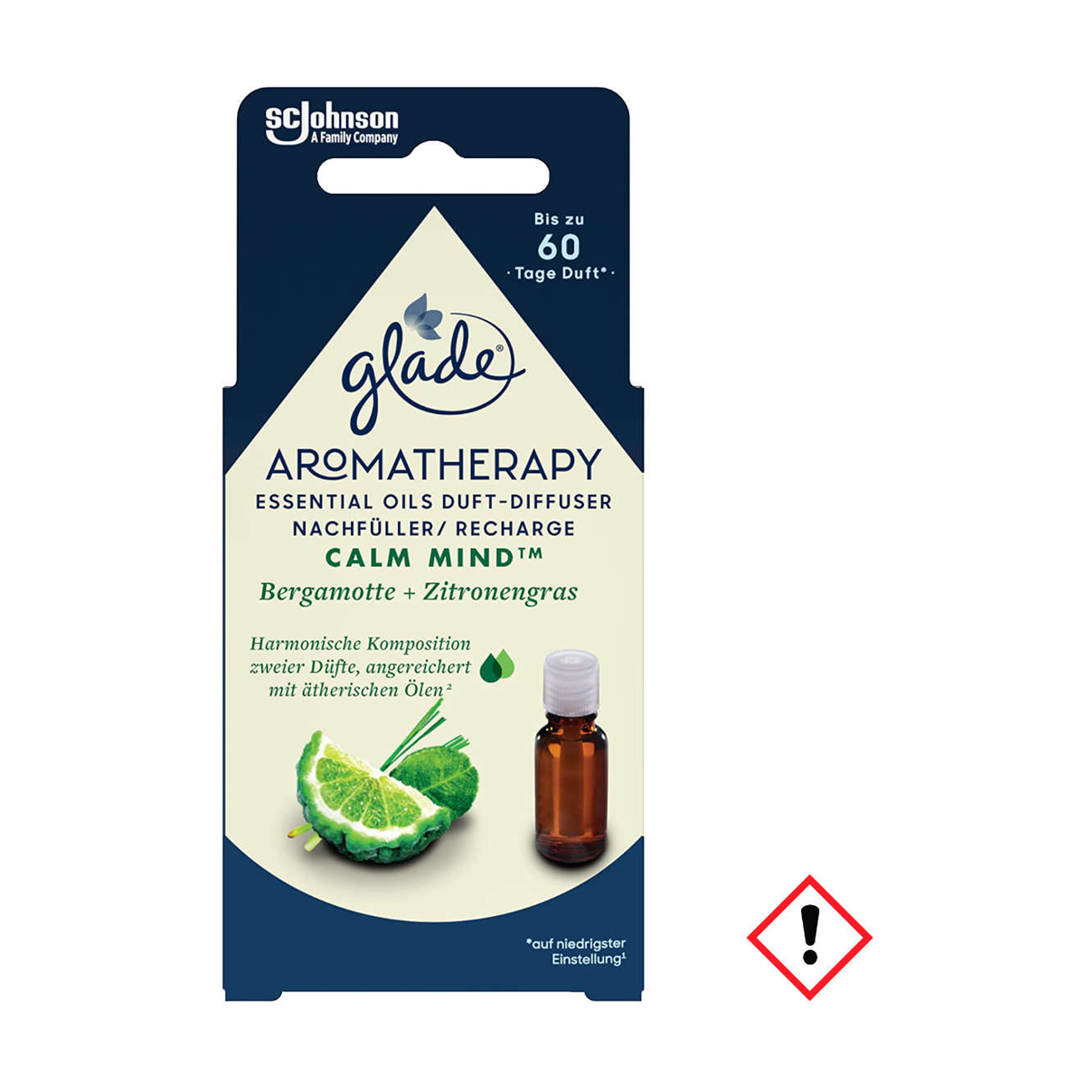 Glade Aromatherapy Essential Oils Duft-Diffuser Calm Mind NF 17,4ml