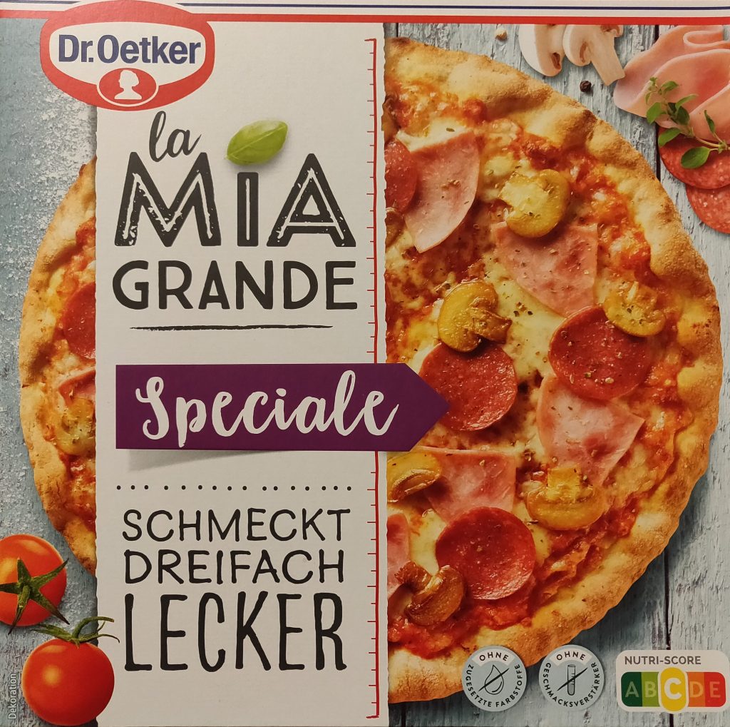Dr.Oetker La Mia Grande Pizza Speciale 410g