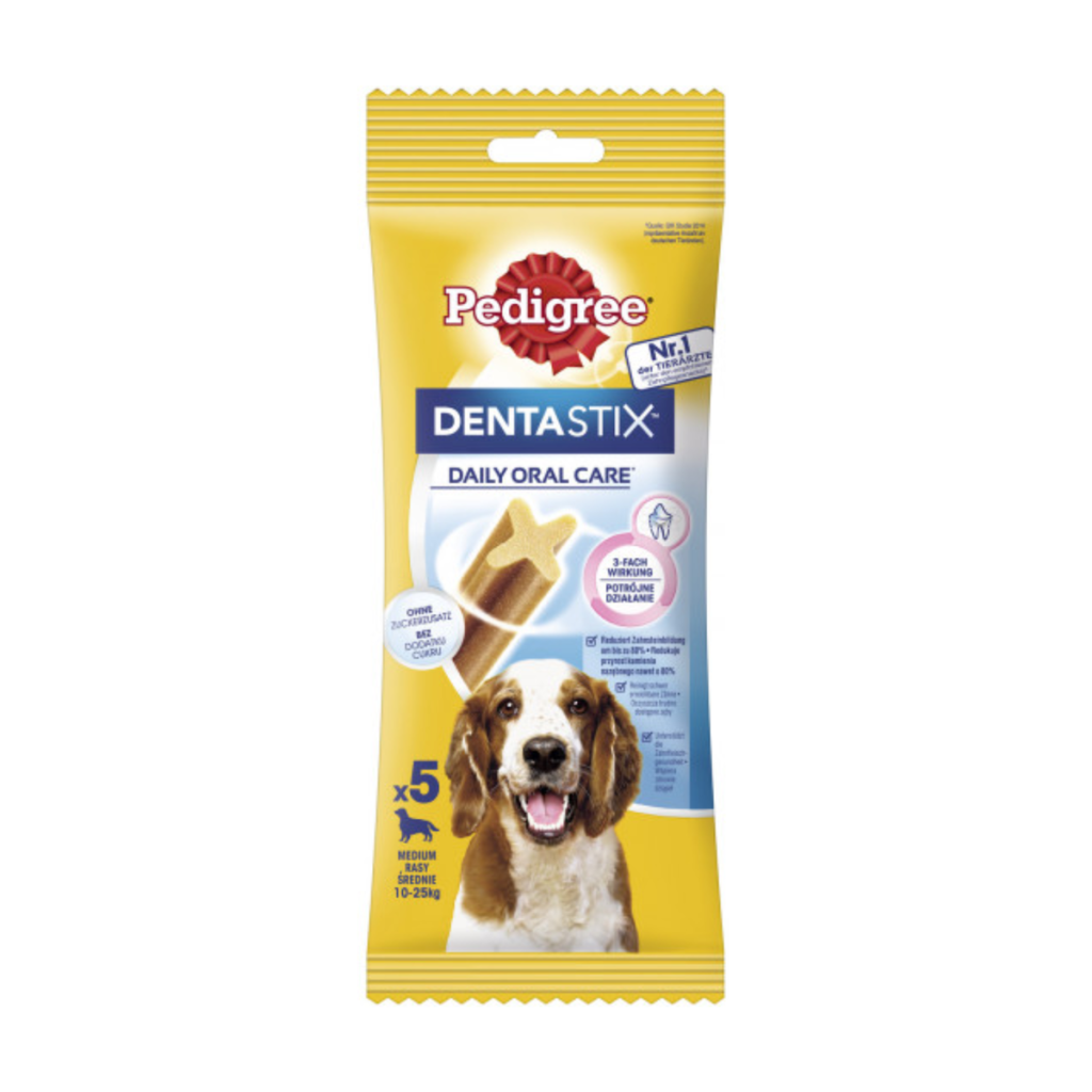 Pedigree Dentastix Daily Oral Care für mittelgroße Hunde 5ST 128g