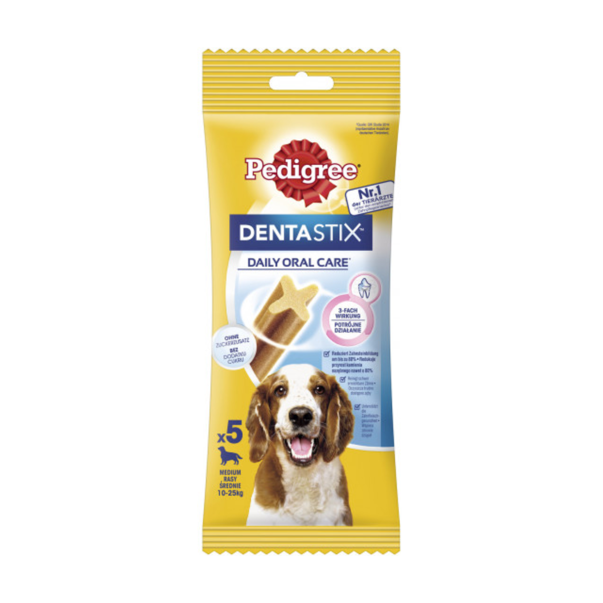 Pedigree Dentastix Daily Oral Care für mittelgroße Hunde 5ST 128g