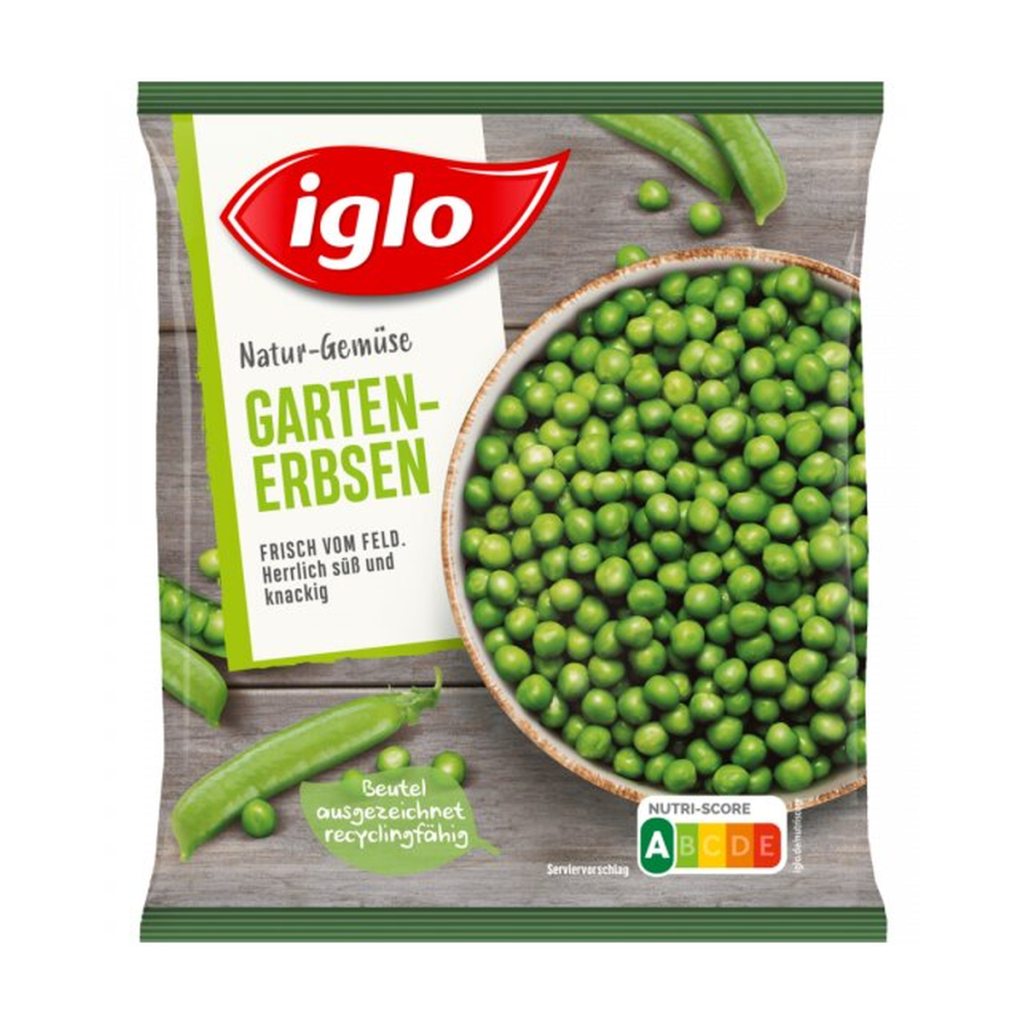 Iglo Gartenerbsen 700g