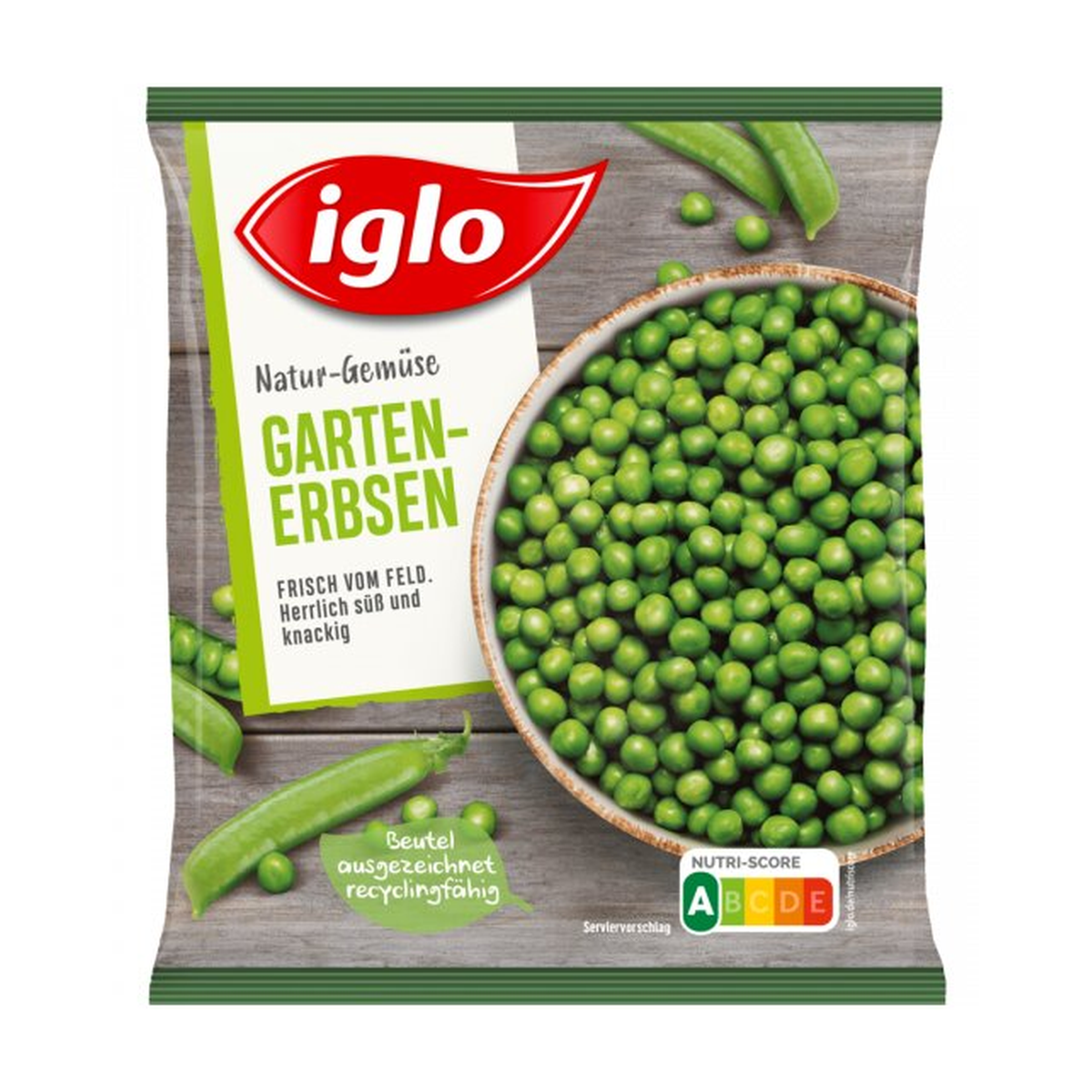 Iglo Gartenerbsen 700g