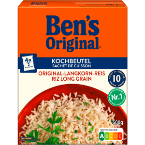 Ben's Original Langkornreis 10-Minuten Kochbeutel 500g