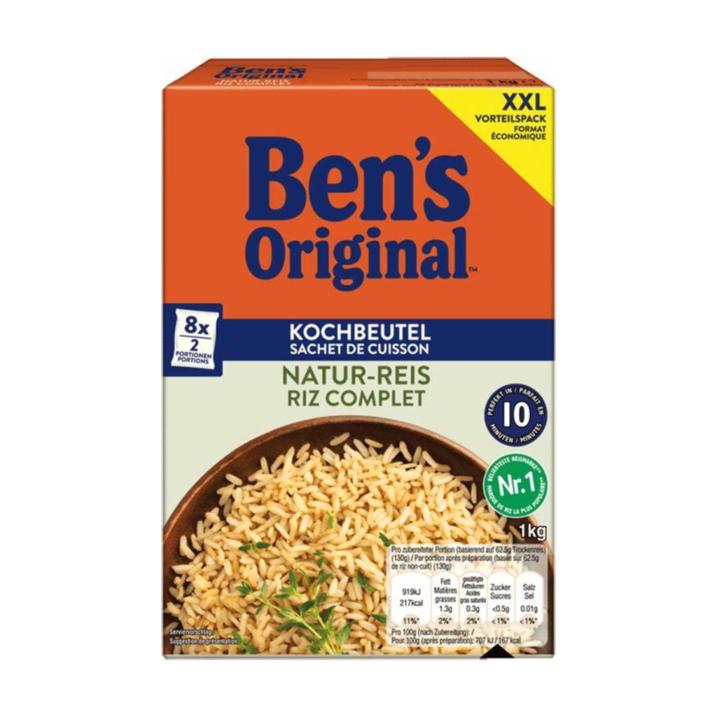 Ben's Naturreis Kochbeutel 1kg