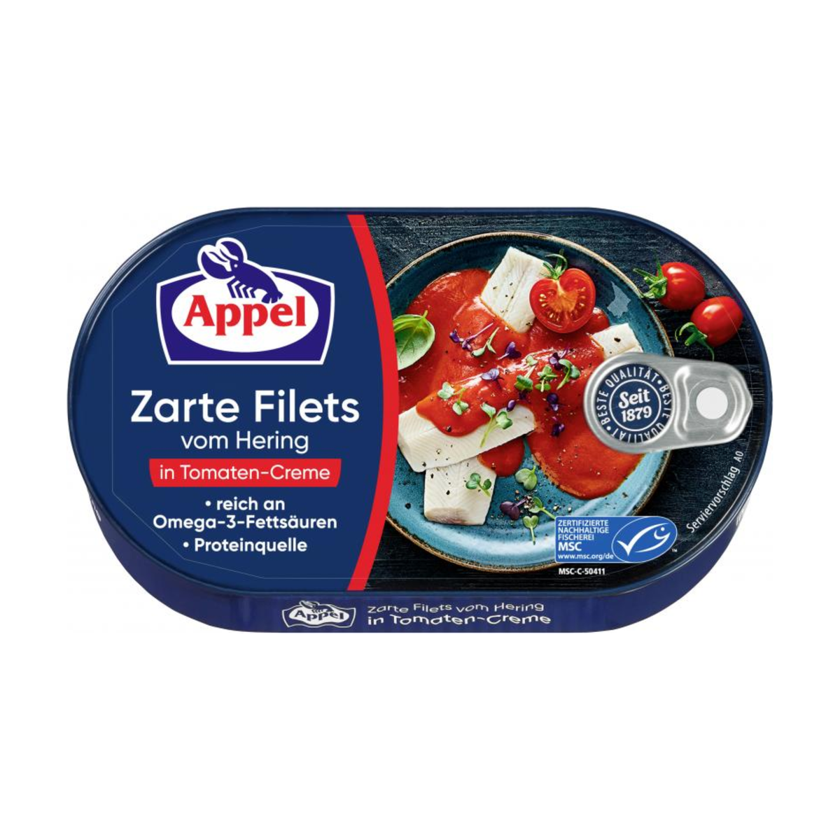 MSC Appel Heringsfilets Tomaten-Creme 200g
