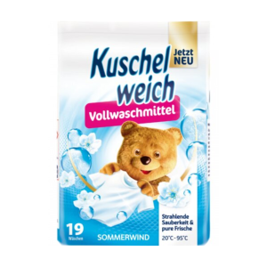 Kuschelweich Vollwaschmittel Sommerwind Pulver 19WL 1,216kg