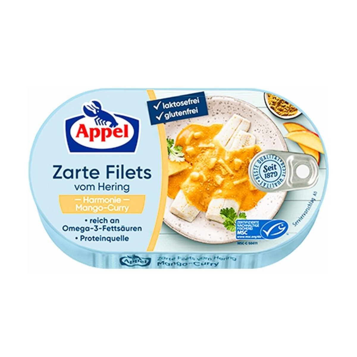 MSC Appel Heringsfilets Harmonie Mango-Curry 200g