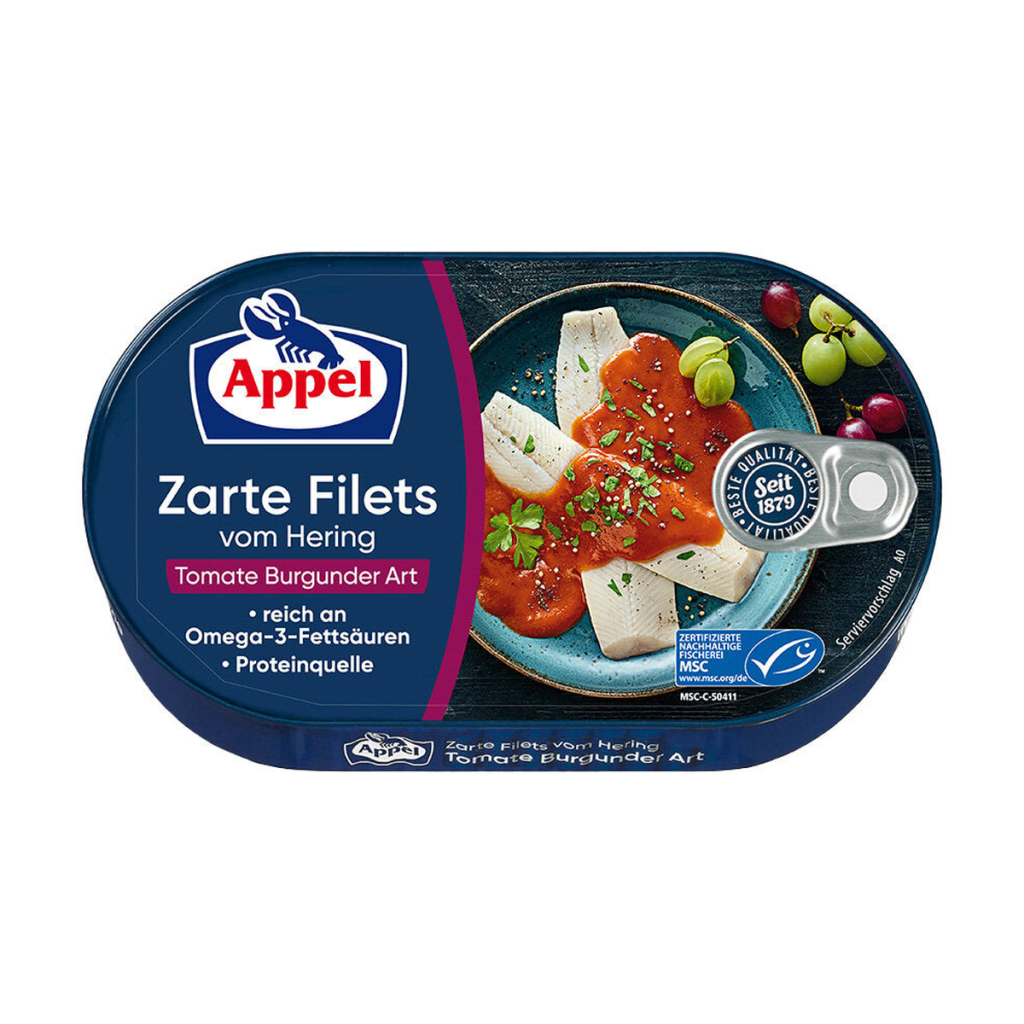 MSC Appel Heringsfilets Tomate Burgunder Art 200g