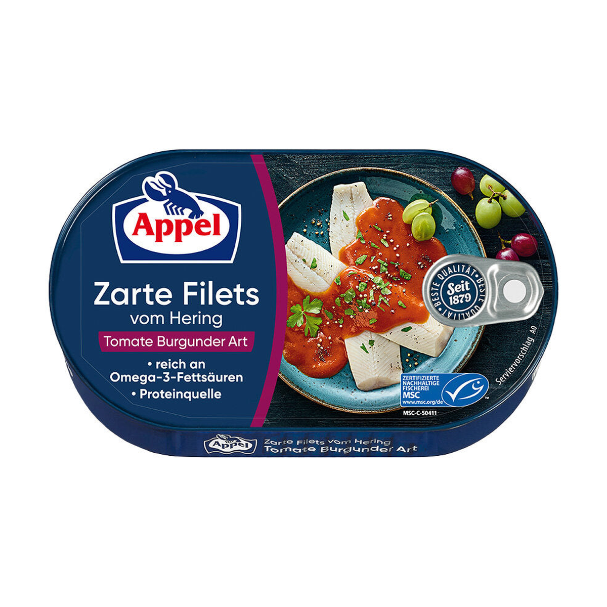 MSC Appel Heringsfilets Tomate Burgunder Art 200g