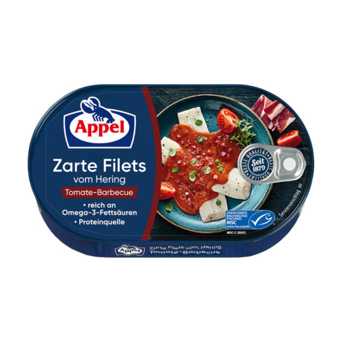 MSC Appel Heringsfilets Tomate-Barbecue 200g