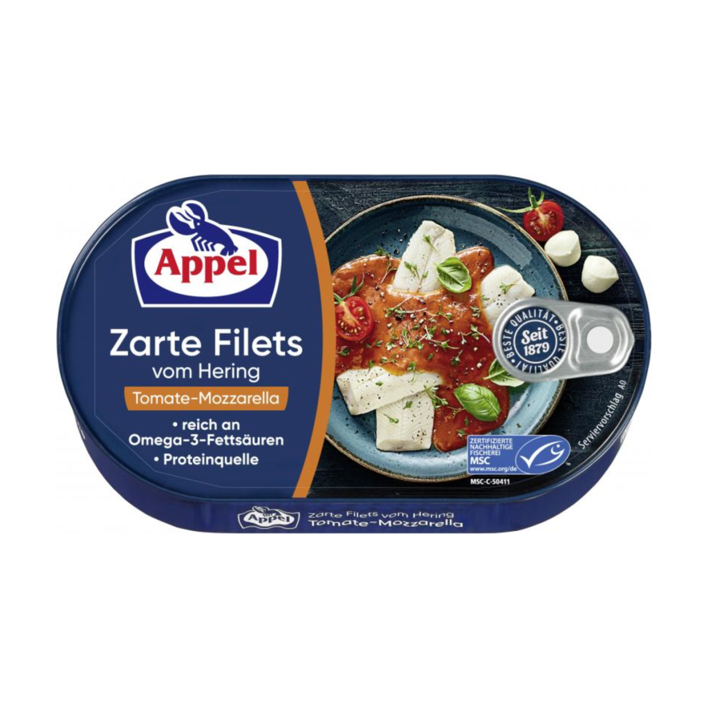 MSC Appel Heringsfilets Tomate-Mozzarella 200g