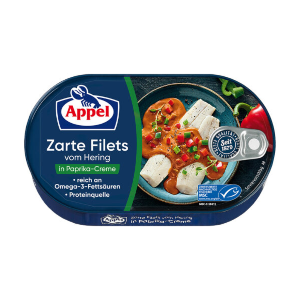 MSC Appel Heringsfilets Paprika-Creme 200g