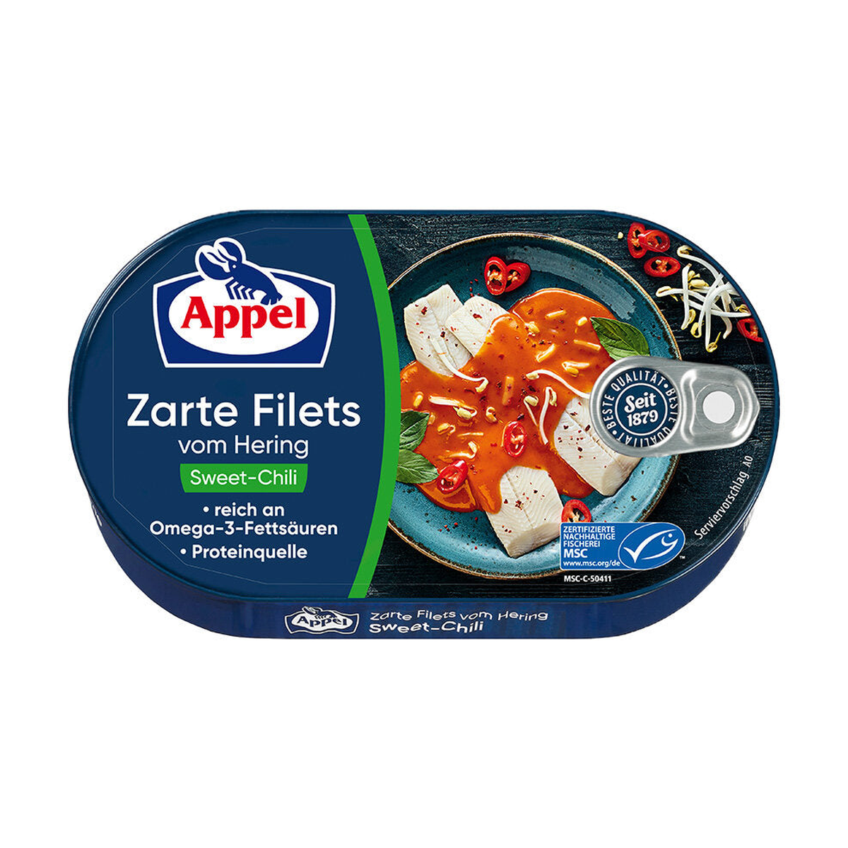 MSC Appel Heringsfilets Sweet Chili 200g