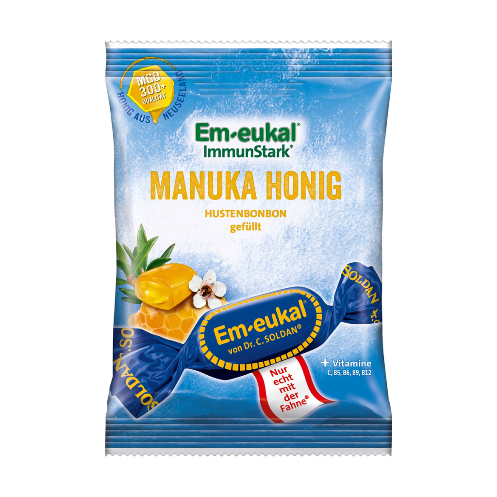 Em-eukal Immunstark Manuka-Honig gefüllt zuckerhaltig 75g