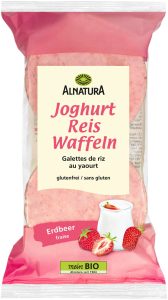Bio Alnatura Reiswaffeln Joghurt Erdbeer 100g