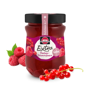 Schwartau Extra Himbeer-Johannisbeer Gelee 340g