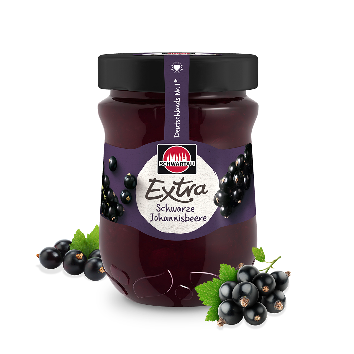Schwartau Extra Schwarze Johannisbeere 340g