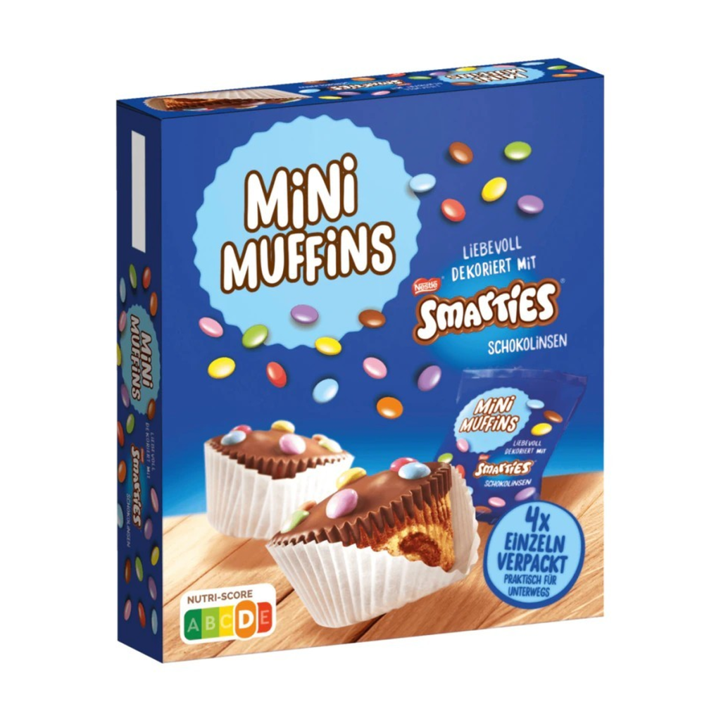 Smarties Muffins 4x30g