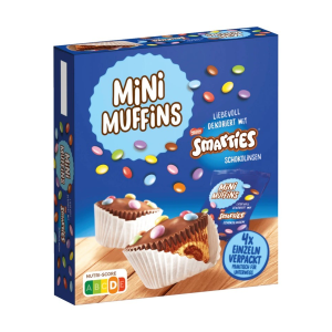 Smarties Muffins 4x30g