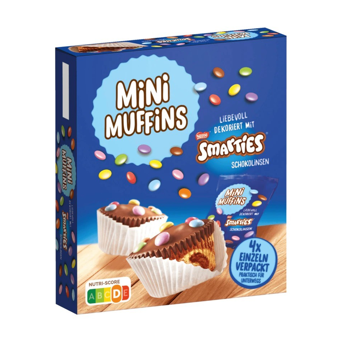 Smarties Muffins 4x30g