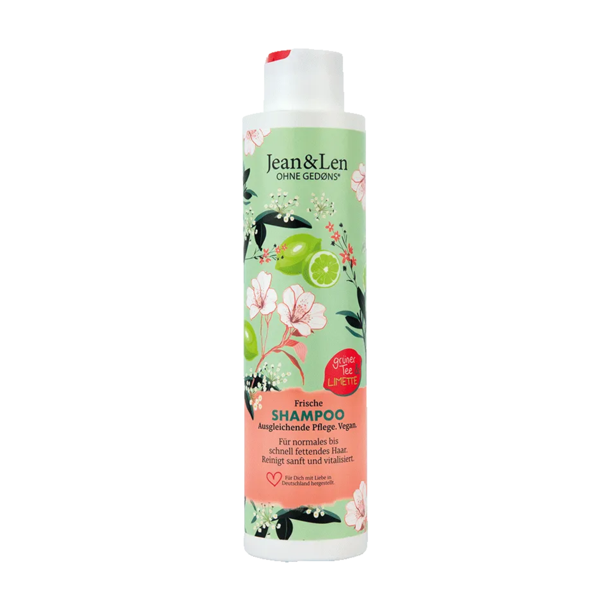 Jean&Len Philosophie Frische Shampoo Grüner Tee Limette 300ml