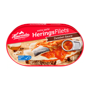 MSC Hawesta Heringsfilets in Zwiebel-Sauce 200g