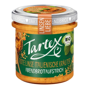 Bio Tartex Linsen Liebe rote Linse italienische Kräuter 140g