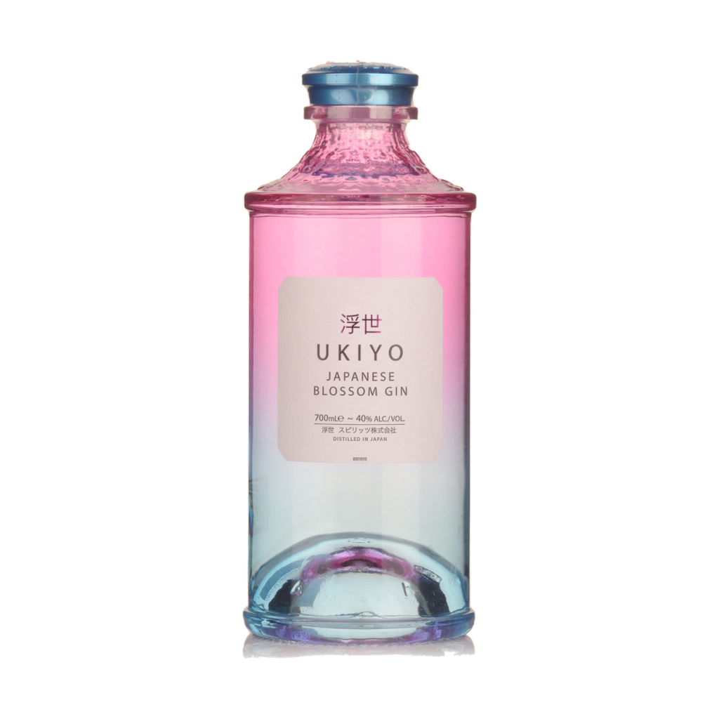 Ukiyo Japanese Blossom Gin 40% 0,7l
