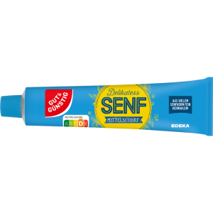 GUT&GÜNSTIG Senf mittelscharf 200ml